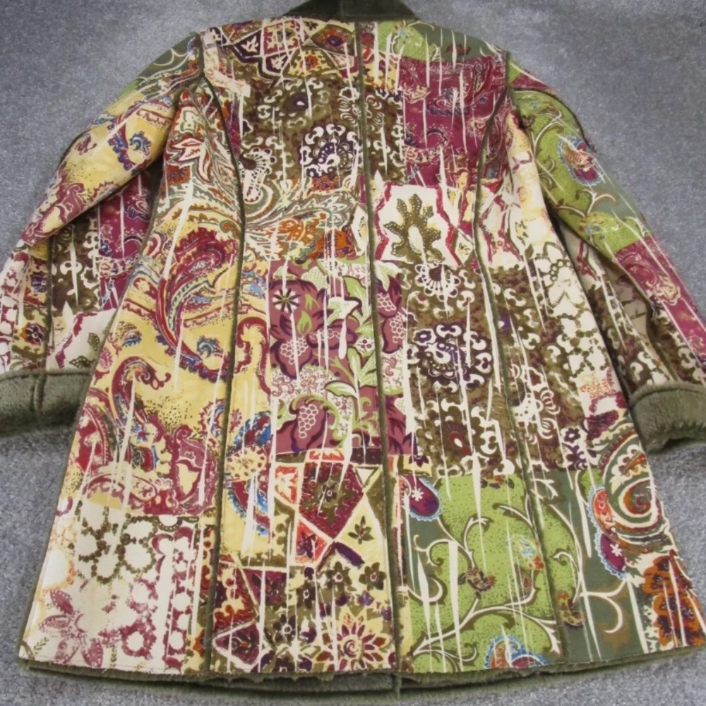 CHICO’S ABSTRACT COAT NWT - Picture 4 of 15